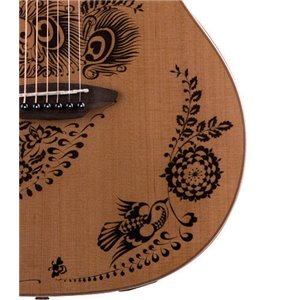 Luna Henna Oasis Cedar - gitara elektroakustyczna