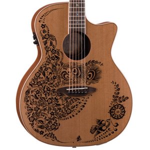 Luna Henna Oasis Cedar - gitara elektroakustyczna