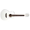 Luna Aurora Borealis 3/4 WHT - gitara akustyczna 3/4