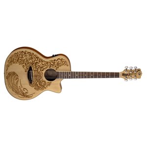 Luna Henna Paradise - gitara elektro-akustyczna