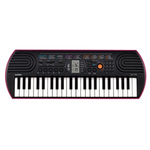 Casio SA-78 - keyboard  + zasilacz + 2 książeczki edukacyjne