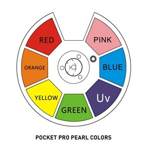 ADJ Pocket Pro Pearl - głowa ruchoma