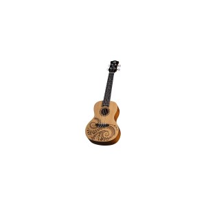 Luna Uke Tattoo Spruce Concert - ukulele koncertowe