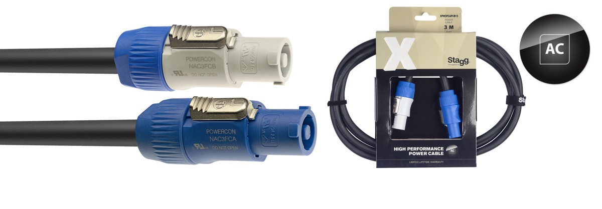 Stagg XPW1,5PCAPCB15 - kabel zasilający Stagg XPW1,5PCAPCB15 - kabel zasilający