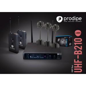 Prodipe UHF DSP AL21 PACK DUO - zestaw mikrofonów instrumentalnych 