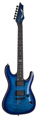 Dean Custom 450 Flame Top EMG TBL - gitara elektryczna