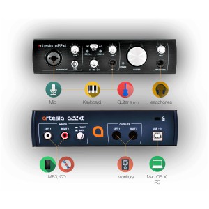 Artesia A22XT - intefrejs audio