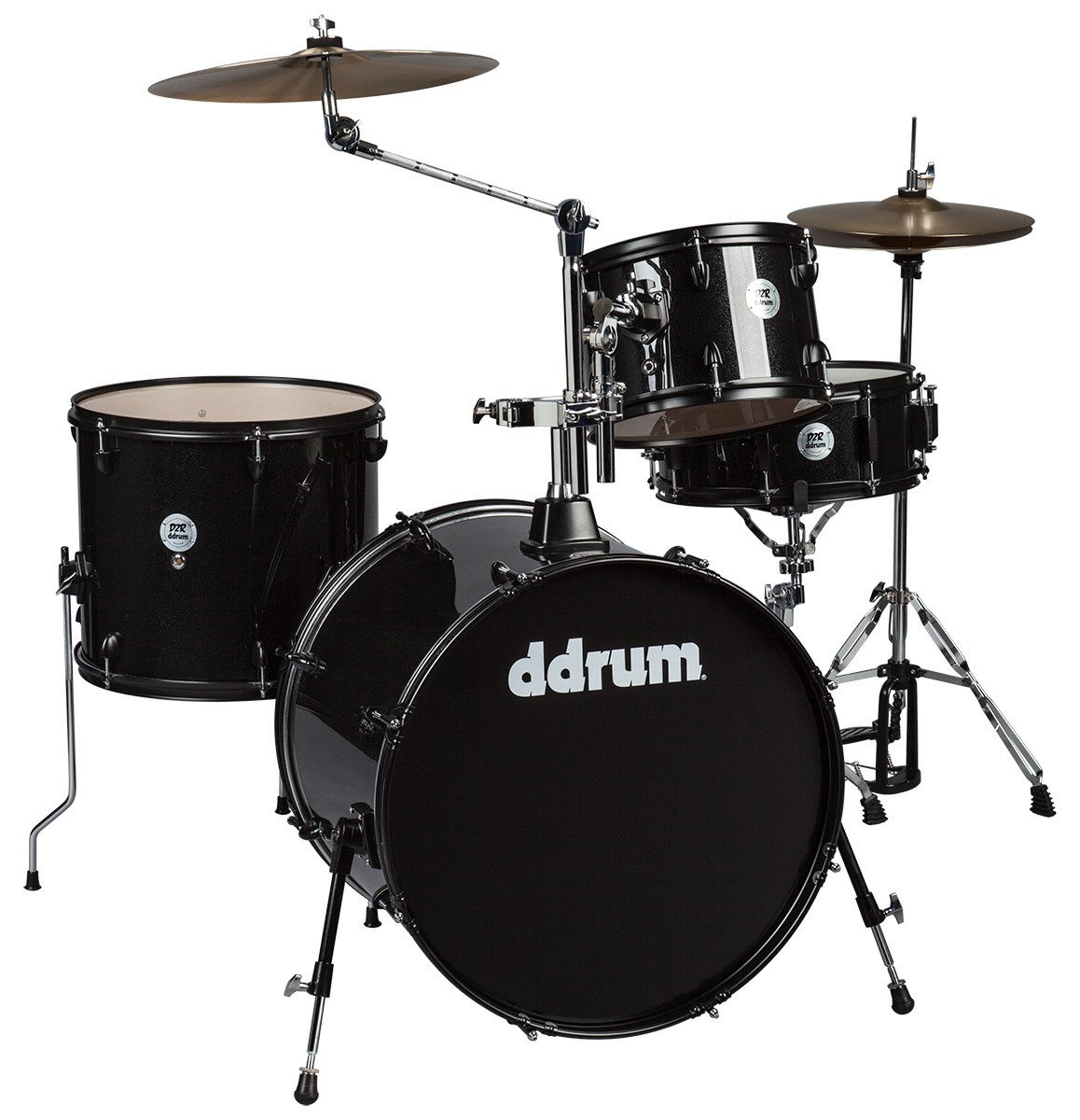 Ddrum D2 Rock Black Sparkle - akustyczny zestaw perkusyjny