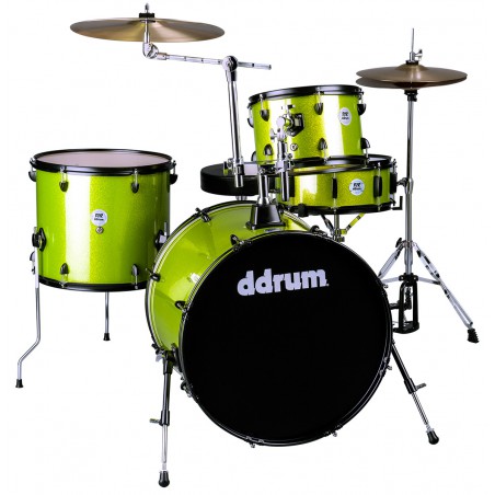 Ddrum D2 Rock Lime Sparkle - akustyczny zestaw perkusyjny