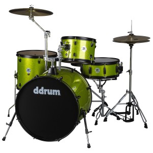 Ddrum D2 Rock Lime Sparkle - akustyczny zestaw perkusyjny