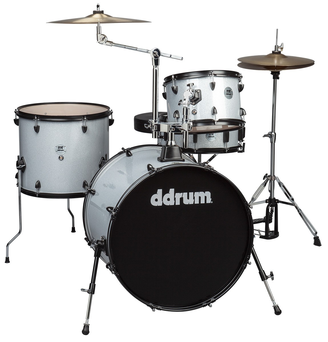 Ddrum D2 Rock Silver Sparkle - akustyczny zestaw perkusyjny