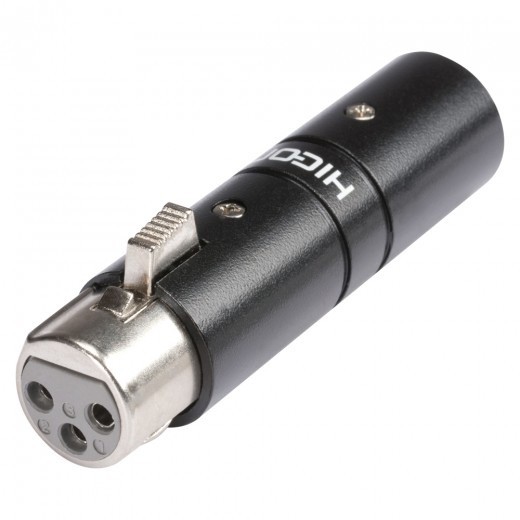 Hicon HI-X3X5FM - adapter XLR 3F/5M Hicon HI-X3X5FM - adapter XLR 3F/5M