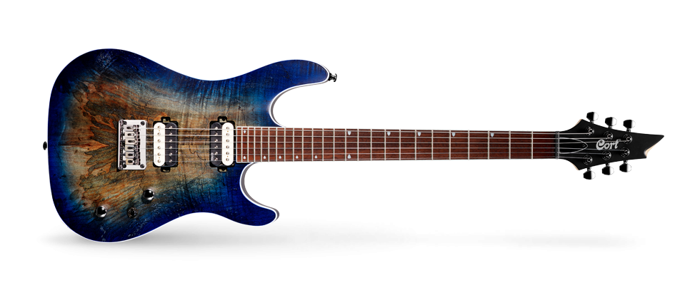 Cort KX 300 OPCB Open Pore Cobalt Burst - gitara elektryczna