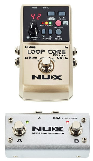 NUX Loop Core Deluxe Bundle - Looper