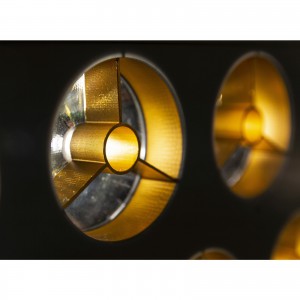 Briteq BT-NONABEAM set 9 louvers GOLD