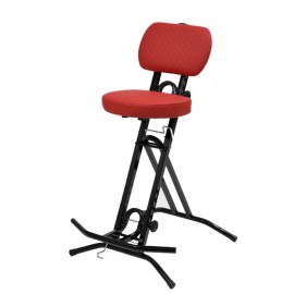 Libedor TG 1 Red - siedzisko dla gitarzysty, klawiszowca (czerwony)