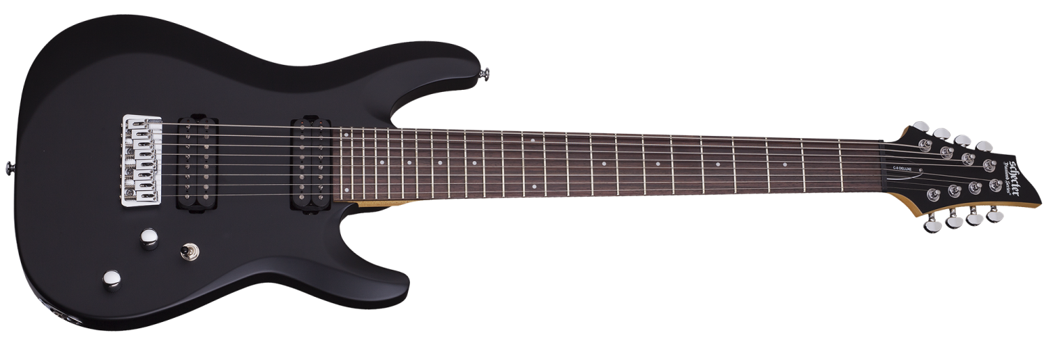 Schecter C-8 DELUXE SBK - gitara elektryczna