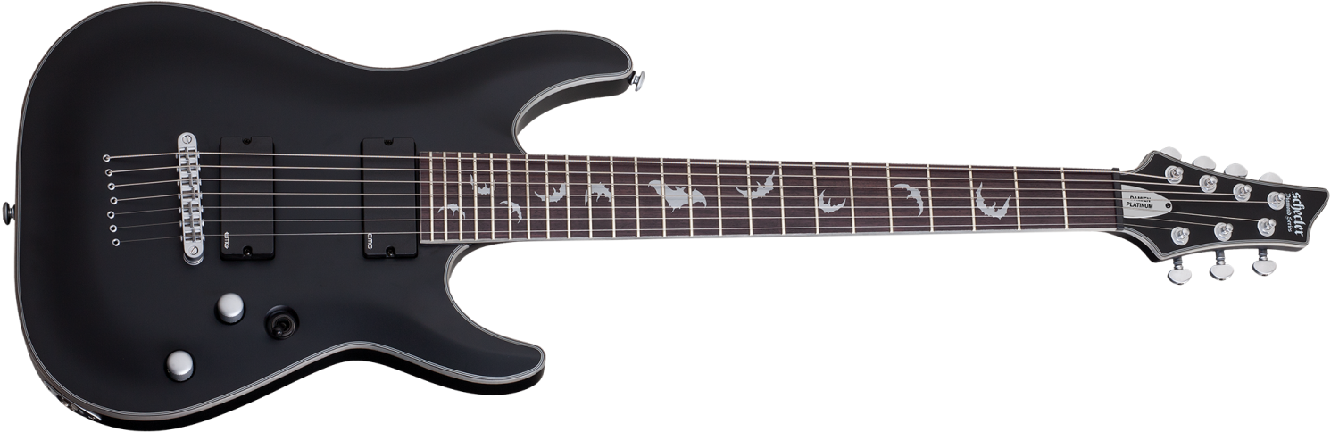 Schecter DAMIEN PLATINIUM 7  - gitara elektryczna