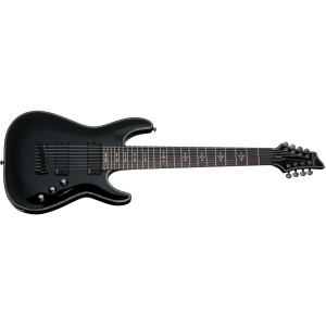 Schecter Hellraiser C8 BLK - gitara elektryczna