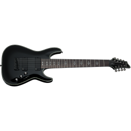 Schecter Hellraiser C8 BLK - gitara elektryczna