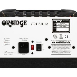 Orange Crush 12 BLK - kombo gitarowe