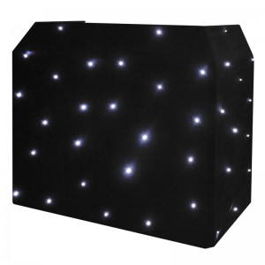 Equinox DJ Booth LED Starcloth System, CW - naciąg led na parawan, cold white