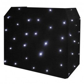Equinox DJ Booth LED Starcloth System, CW - naciąg led na parawan, cold white