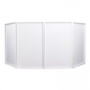 Equinox Dj Screen White mk II - parawan dj z torbą w zestawie