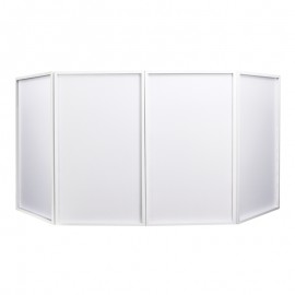 Equinox Dj Screen White mk II - parawan dj z torbą w zestawie