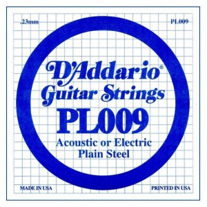D'ADDARIO PL009 - struna do gitary akustycznej, elektrycznej