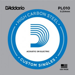 D'ADDARIO PL010 - struna do gitary akustycznej, elektrycznej