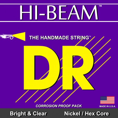DR HI-BEAM - Electric Guitar Single String, .013, plain
