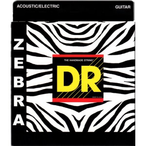 DR ZEBRA - struna do gitary akustycznej/elektrycznej, .011, plain
