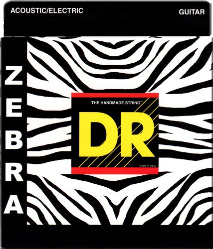 DR ZEBRA - struna do gitary akustycznej/elektrycznej, .011, plain