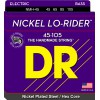 DR NICKEL LO-RIDER - struny do gitary basowej, 4-String, Medium, .045-.105