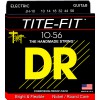 DR TITE-FIT - JH-10 - struny do gitary elektrycznej Set, Jeff Haley, .010-.056