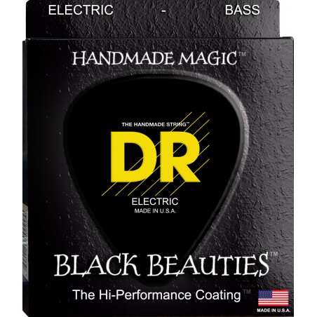 DR BLACK BEAUTIES - BKT-130 - Bass Single String, Coated, .130, Taperwound