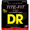 DR TITE-FIT - EH-11 - struny do gitary elektrycznej Set, Extra Heavy, .011-.050