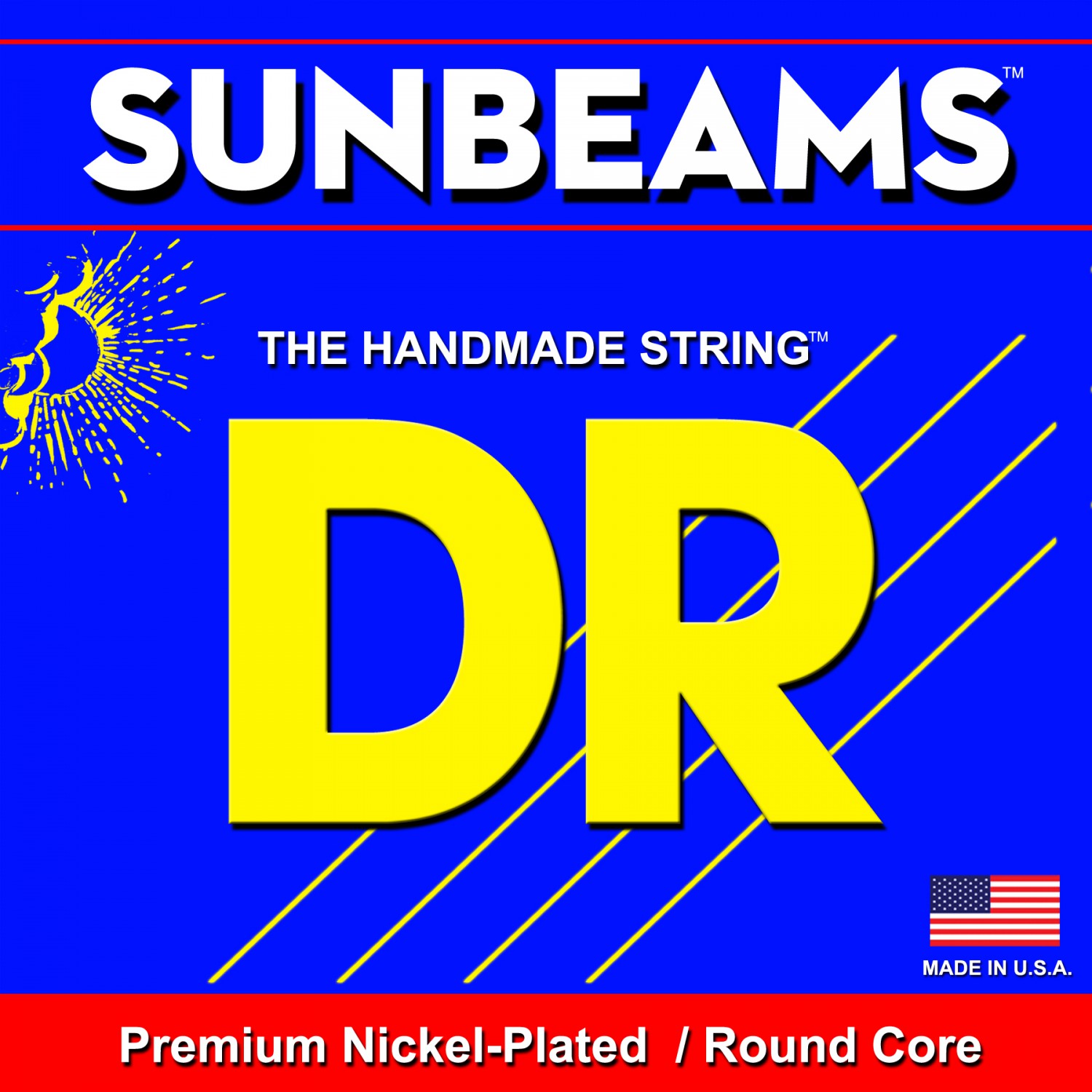 DR SUNBEAMS - Bass String Set, 5-String, Light, .040-.120 DR SUNBEAMS - struny do gitary basowej, 5-String, Light, .040-.120