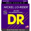 DR NICKEL LO-RIDER - struny do gitary basowej, 5-String, Medium, .045-.130