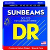 DR SUNBEAMS - struny do gitary basowej, 6-String, Medium, .030-.125