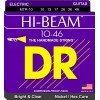 DR HI-BEAM - MTR-10 - struny do gitary elektrycznej Set, Medium, .010-046