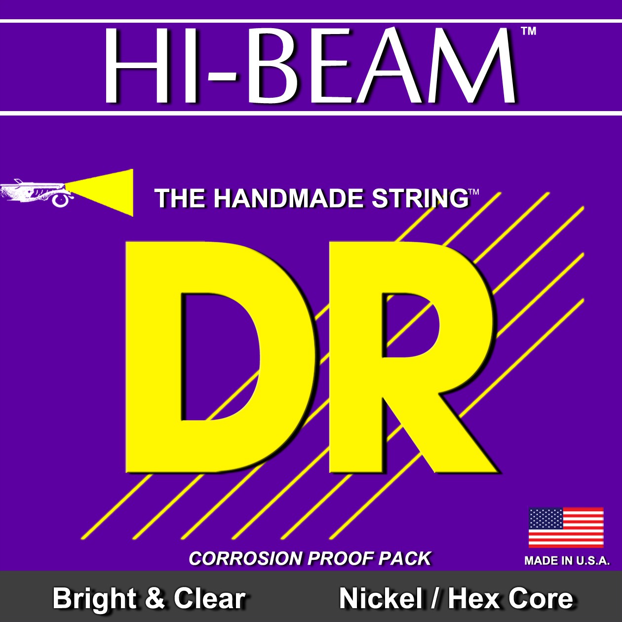 DR HI-BEAM - pojedyczna struna do gitary elektrycznej, .026, wound