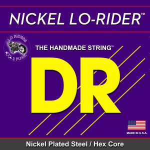 DR NICKEL LO-RIDER - pojedyczna struna do gitary basowej, .085