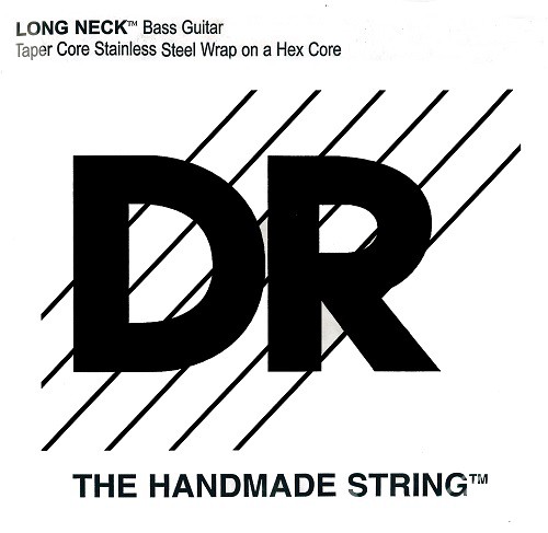 DR LONG NECKS - pojedyczna struna do gitary basowej, .085, Taperwound