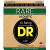 DR RARE - RPL-10/12 - struny do gitary akustycznej Set, 12-String Light, .010-.048