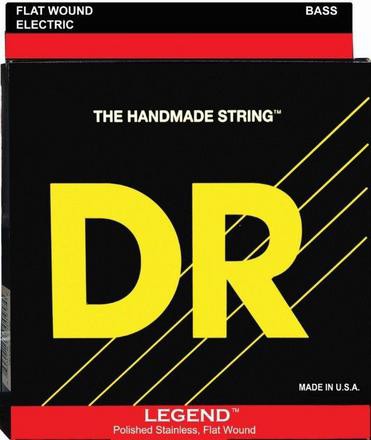 DR SFL-45 - HI-BEAM Flats - Bass String Set, 4-String, Medium, .045-.105, Short Scale