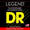 DR LEGEND - Flatwound pojedyczna struna do gitary elektrycznej, .011, plain