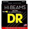DR XLR-30 - HI-BEAM - struny do gitary basowej, 4-String, Extra Light, .030-.090