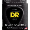 DR BLACK BEAUTIES - BKE-12 - struny do gitary elektrycznej Set, Extra Heavy, .012-.052